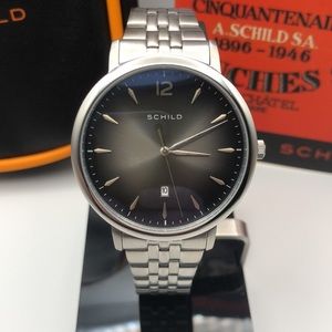 SCHILD Theodor Mens quartz wristwatch.